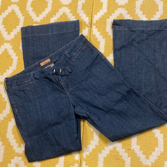 See Thru Soul Jeans See Thru Soul 32 Fit And Flare Wide Leg Jeans